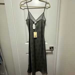 Aritzia Only Slip Midi Dress